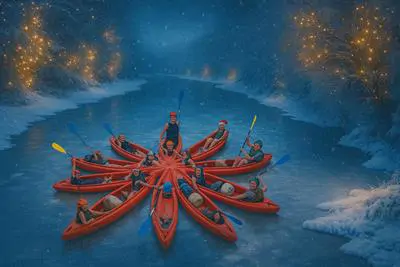 Výlet na vodu pod stromeček? Ano!